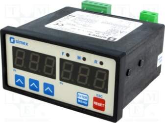SIMEX Counter: electronical; LED x2; pulses