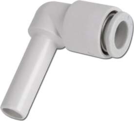 SMC Push-in fitting; angled 90°; -1÷10bar