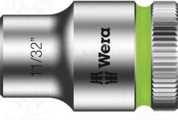 Socket: 6-angles; socket spanner; HEX 11/32&quot