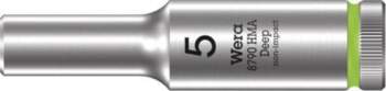 Socket: 6-angles; socket spanner; HEX 5mm