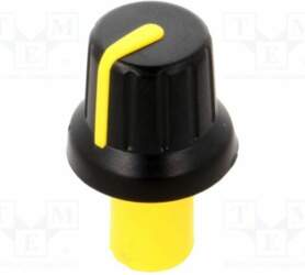 SR PASSIVES Knob; with pointer; ABS