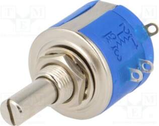 SR PASSIVES Potentiometer: shaft; 20kΩ; multiturn