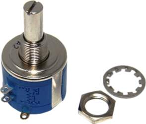 SR PASSIVES Potentiometer: shaft; 5kΩ; multiturn