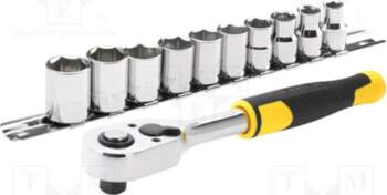 STANLEY Wrench-set; 6-angles,socket spanner; 3/8"