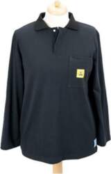 STATICTEC Polo shirt with long sleeves