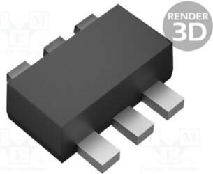 STMICROELECTRONICS Diode: TVS array; 50W; bidirectional