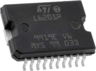 STMICROELECTRONICS IC: driver; H-bridge; motor controller