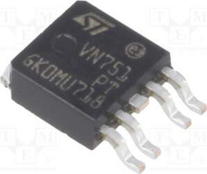 STMICROELECTRONICS IC: power switch; high-side; 2