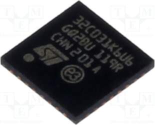STMICROELECTRONICS IC: STM32 ARM microcontroller; 48MHz