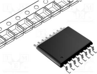 STMICROELECTRONICS Shift register,parallel in; SMD