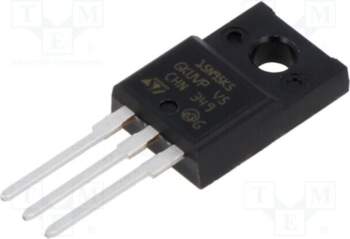 STMICROELECTRONICS Transistor: N-MOSFET; unipolar; 950V; 12A