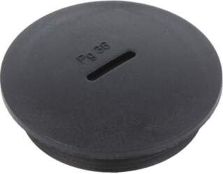 Stopper; PG36; IP54; polyamide; black; V-N-FS