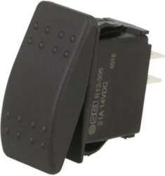 SWITCH COMPONENTS ROCKER; DPST; Pos: 2