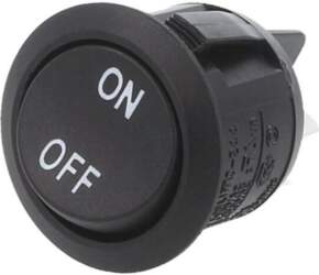 SWITCH COMPONENTS ROCKER; DPST; Pos: 2