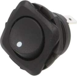 SWITCH COMPONENTS ROCKER; SPST; Pos: 2
