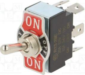 SWITCH COMPONENTS Switch: toggle; Pos: 3