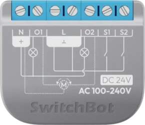 SwitchBot Relay Switch 2PM intelligent two-channel