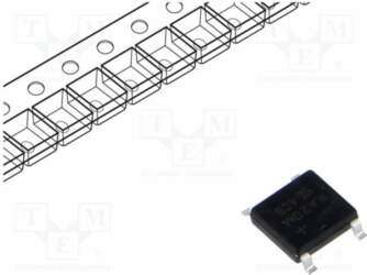 TAIWAN SEMICONDUCTOR Bridge rectifier: single-phase; Urmax: