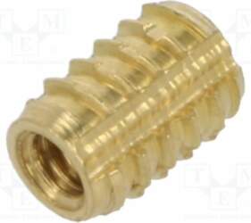 TAPPEX Threaded insert; brass; M2; BN