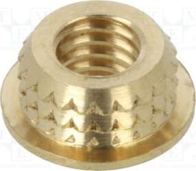 TAPPEX Threaded insert; brass; M4; BN