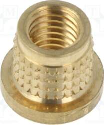 TAPPEX Threaded insert; brass; M8; BN