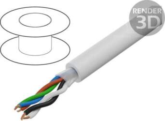 TASKER Wire: assembly; 2x0.5mm2,3x0