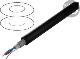 TASKER Wire: DMX; 2x0.35mm2; stranded