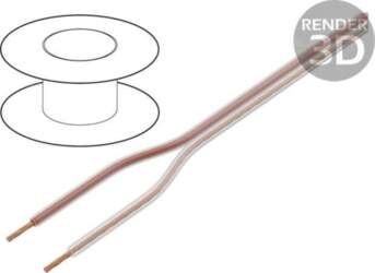 TASKER Wire: loudspeaker cable; 2x0.5mm2