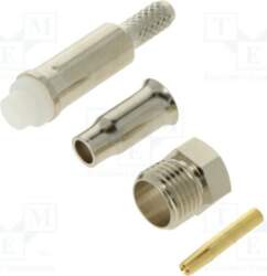 TE CONNECTIVITY Connector: FME; silver; socket