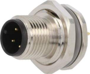 TE CONNECTIVITY Connector: M12; socket; PIN: