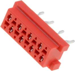 TE CONNECTIVITY Connector: Micro-MaTch; socket; female