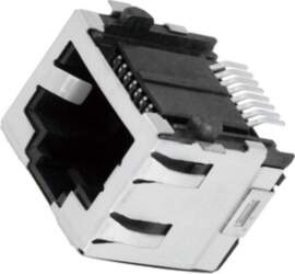 TE CONNECTIVITY Connector: RJ45; socket; PIN: