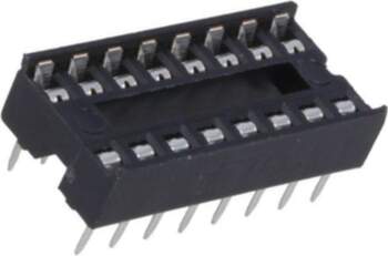 TE CONNECTIVITY Socket: integrated circuits; DIP16