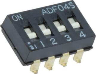 TE CONNECTIVITY Switch: DIP-SWITCH; Poles number: