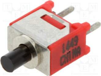 TE CONNECTIVITY Switch: push-button; Pos: 2
