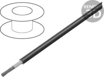 TECHNOKABEL Wire; SOLARTECH-4; stranded; Cu; 4mm2
