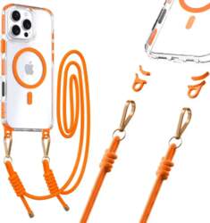 Tel Protect Strap Clear Case for