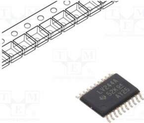 TEXAS INSTRUMENTS IC: digital; buffer,inverting