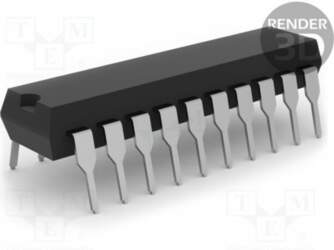 TEXAS INSTRUMENTS IC: digital; buffer,non-inverting