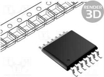 TEXAS INSTRUMENTS IC: digital; bus buffer