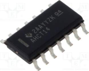 TEXAS INSTRUMENTS IC: digital; NOT; Ch: