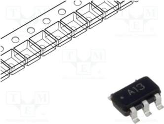 TEXAS INSTRUMENTS IC: operational amplifier; 1MHz
