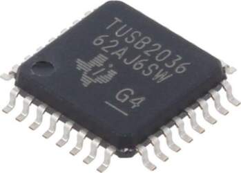 TEXAS INSTRUMENTS IC: USB interface; USB