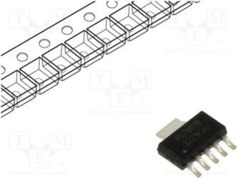 TEXAS INSTRUMENTS IC: voltage regulator; LDO