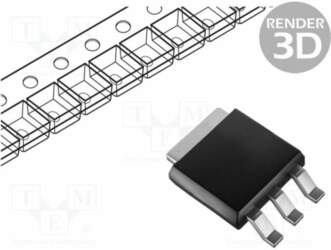 TEXAS INSTRUMENTS IC: voltage regulator; linear