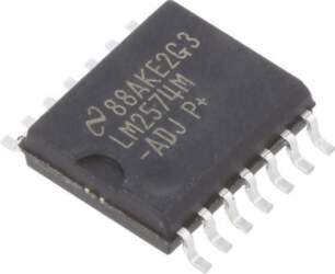 TEXAS INSTRUMENTS PMIC; DC/DC converter; Uin: