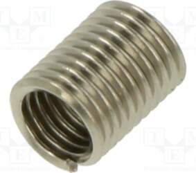 Threaded insert; stainless steel; M4; L: