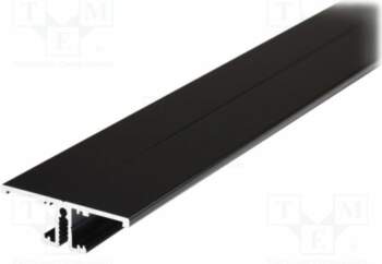 TOPMET Profiles for LED modules; black
