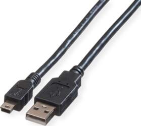 USB 2.0 kabelis A- 5