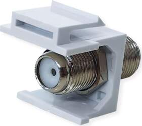 Value F-Type Keystone Coupler, Plastic |